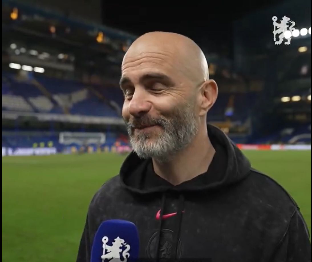 Enzo Maresca looking like one of the 7 Dwarves.