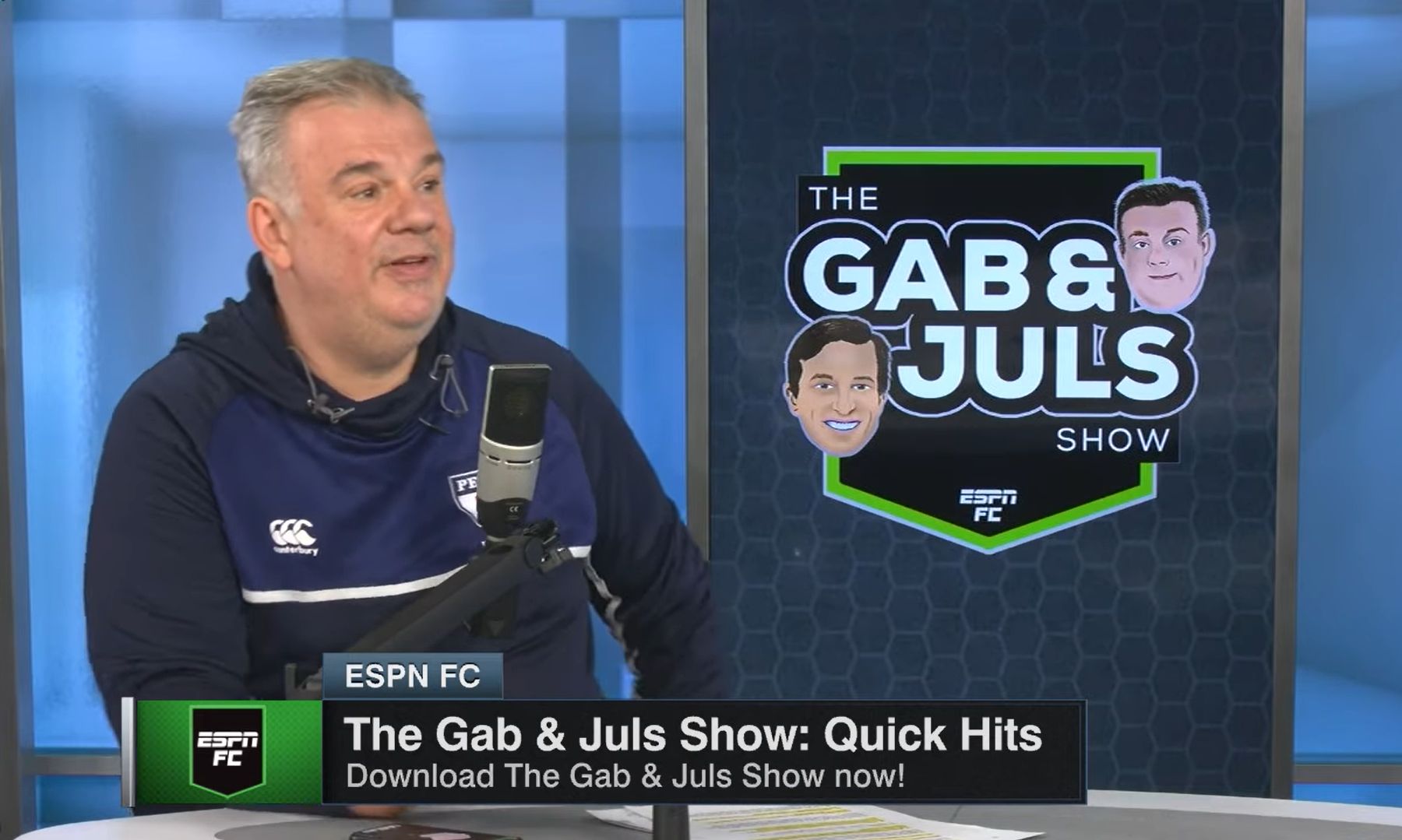 Gabriele Marcotti on the Gab and Juls show.