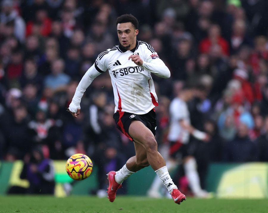 Antonee Robinson in action for Fulham (Photo by Ryan Pierse/Getty Images)