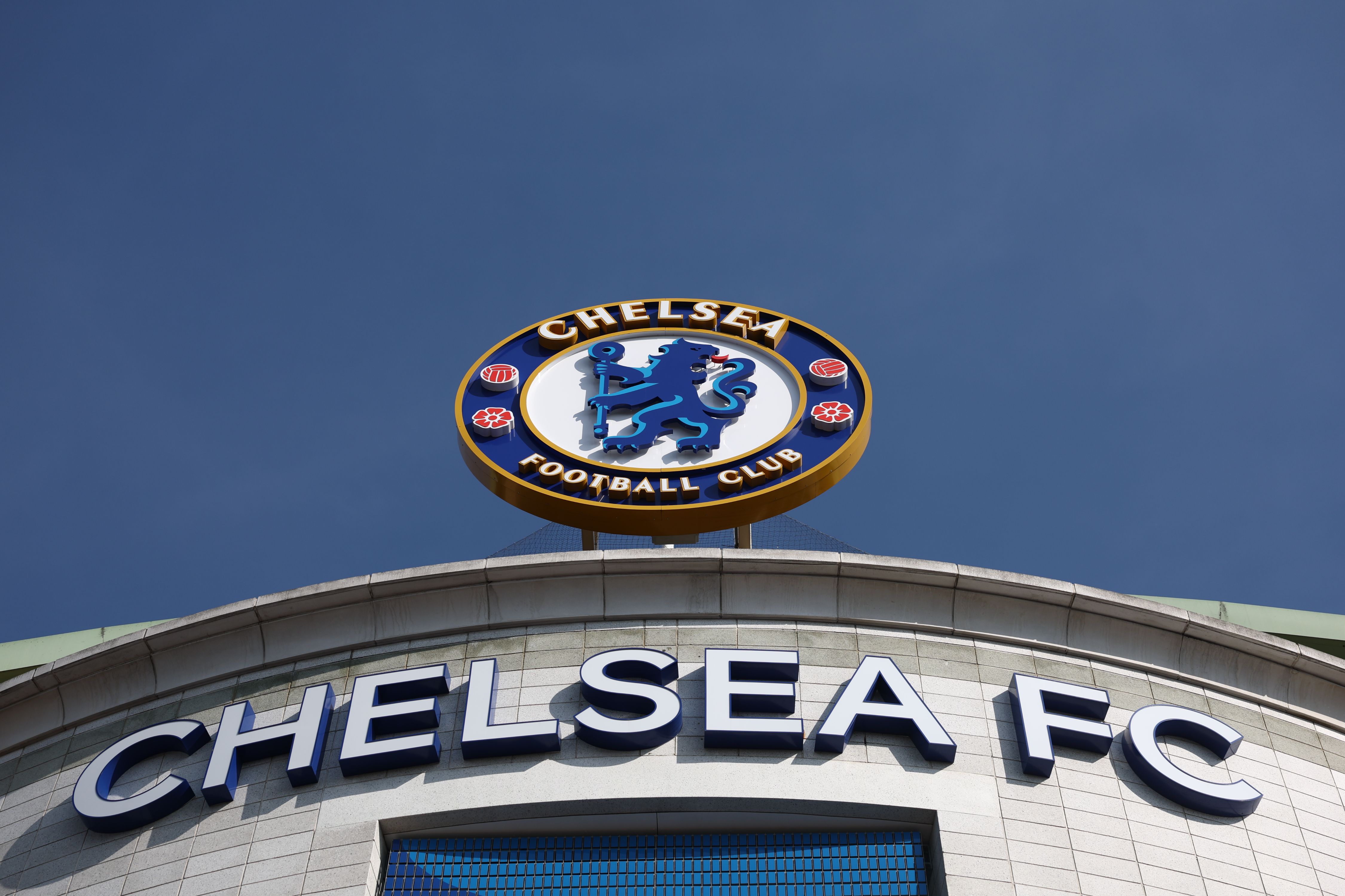 A generic exterior shot of Stamford Bridge.