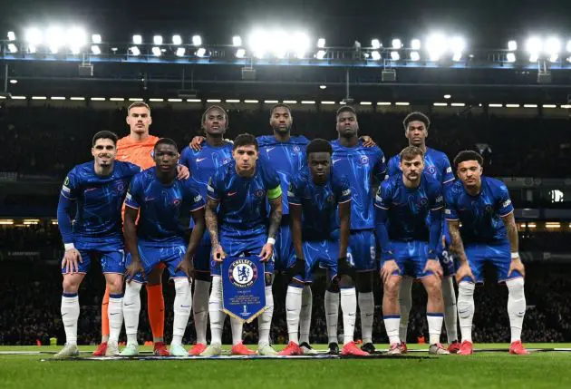 Chelsea's team to take on Copenhagen at home in the Conference League.