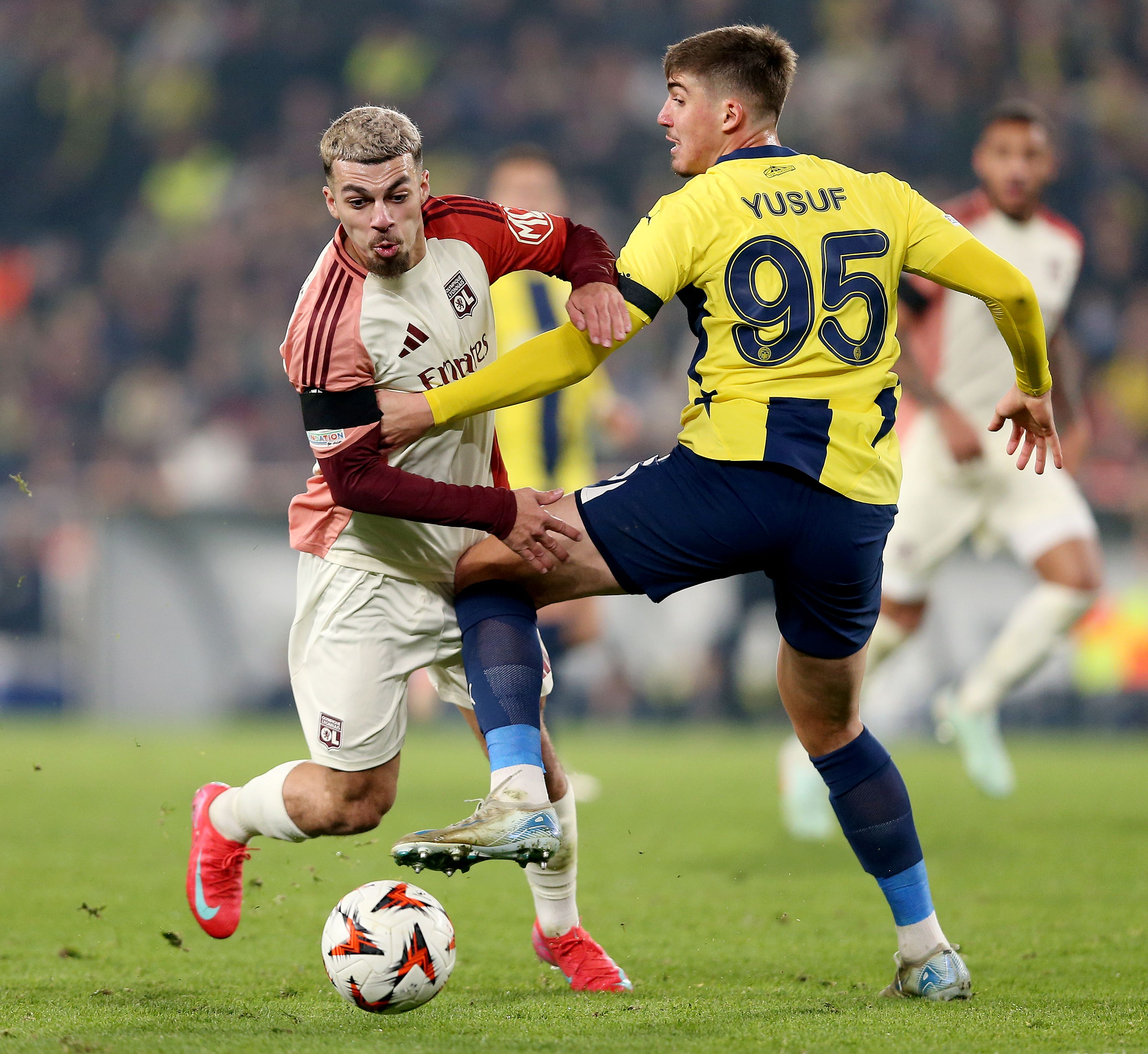 Chelsea target Yusuf Akcicek. (Photo by Ahmad Mora/Getty Images)
