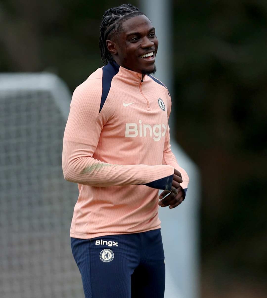 Romeo Lavia back in training.