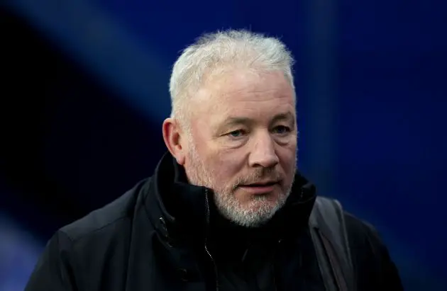 Ally McCoist doing punditry.