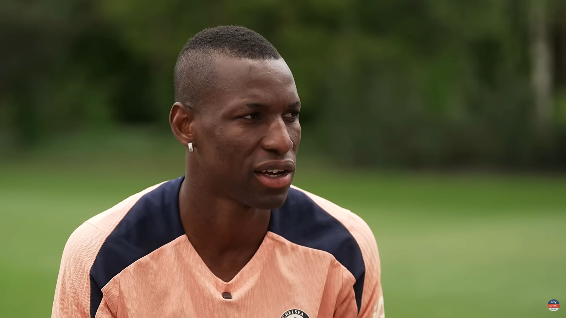 Nicolas Jackson speaking about his development as a player.