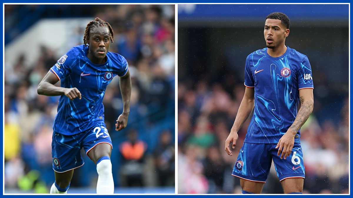 Trevoh Chalobah and Levi Colwill in a montage.