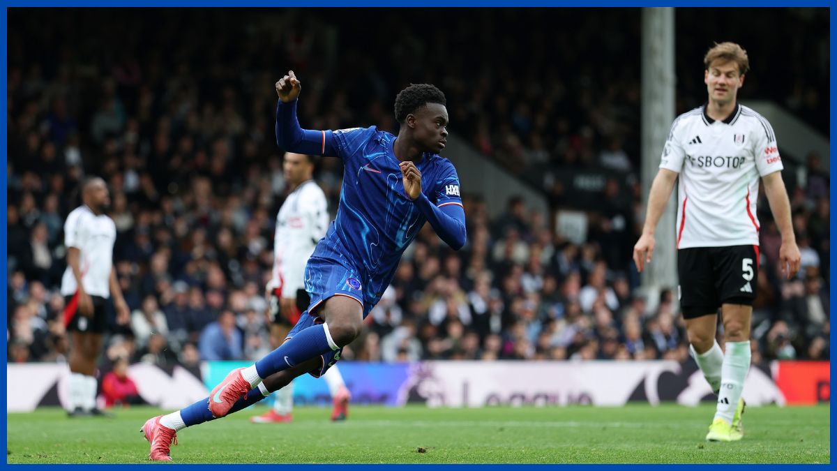 Tyrique George slams in Chelsea goal. (Photo by Ryan Pierse/Getty Images)