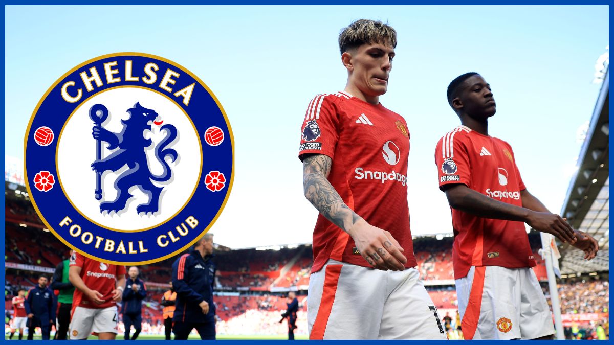 Kobbie Mainoo and Alejandro Garnacho.