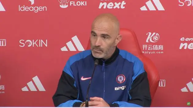Enzo Maresca rails against journalists in press conference.