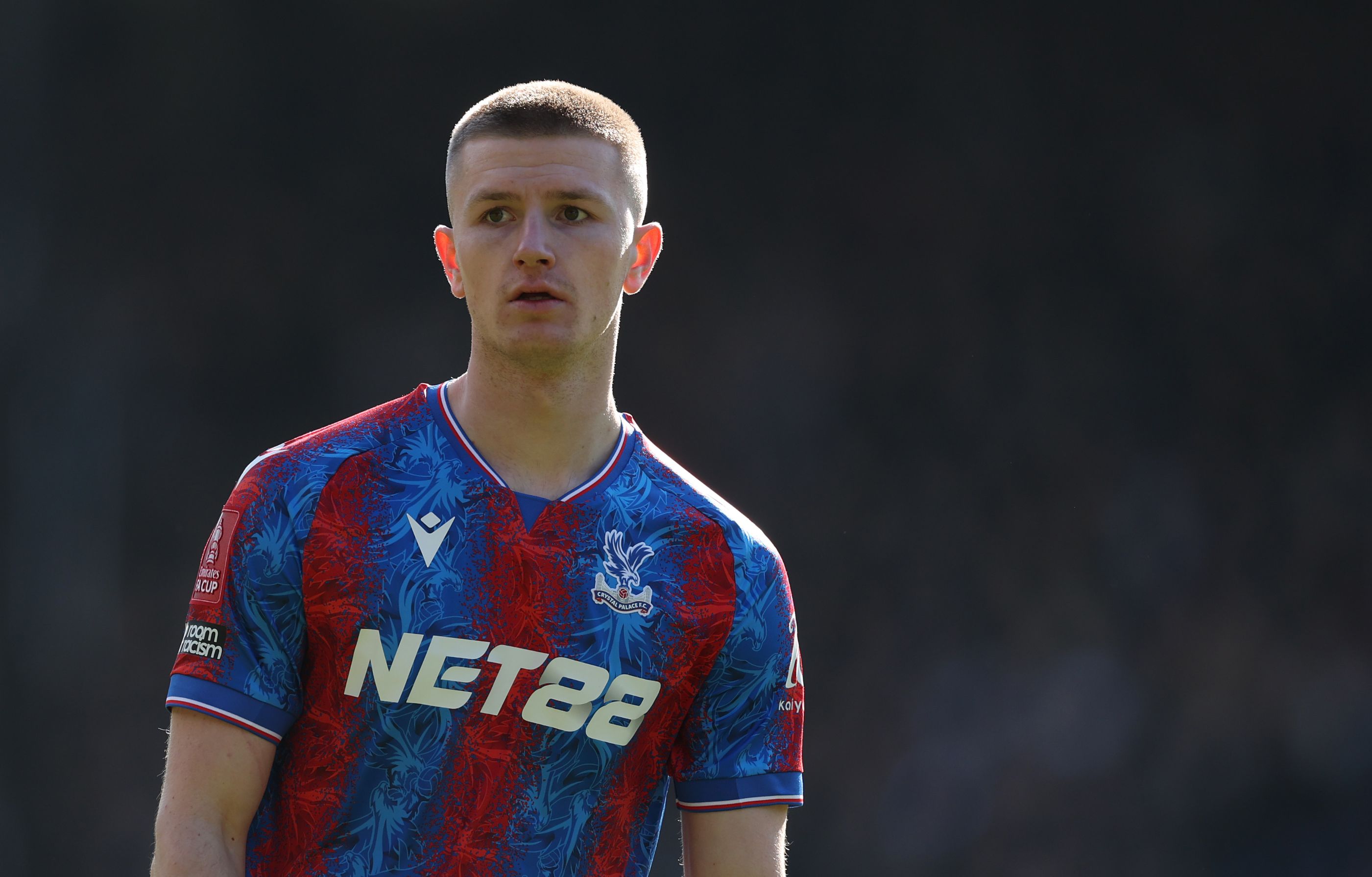 Adam Wharton in action for Crystal Palace.
