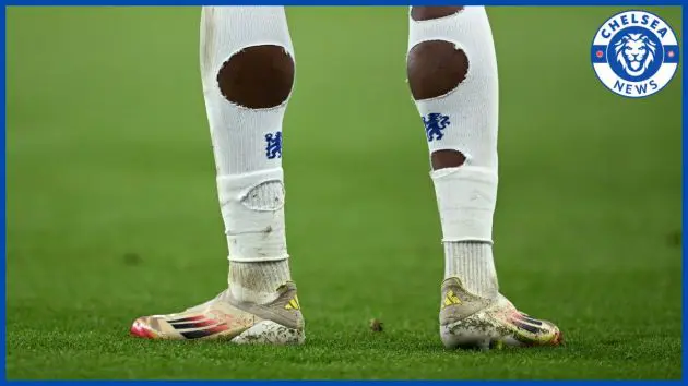 Noni Madueke's socks.