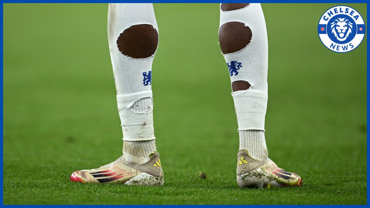 Noni Madueke's socks.