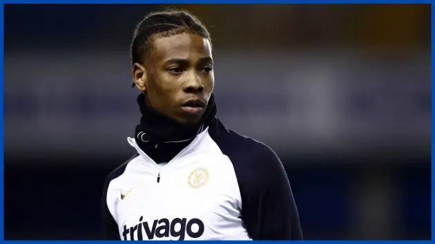 Ishe-Samuels-Smith trains with the first team.