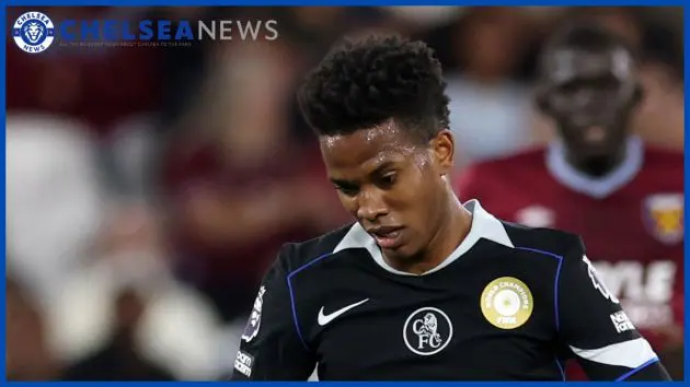 Estevao Willian on the ball.