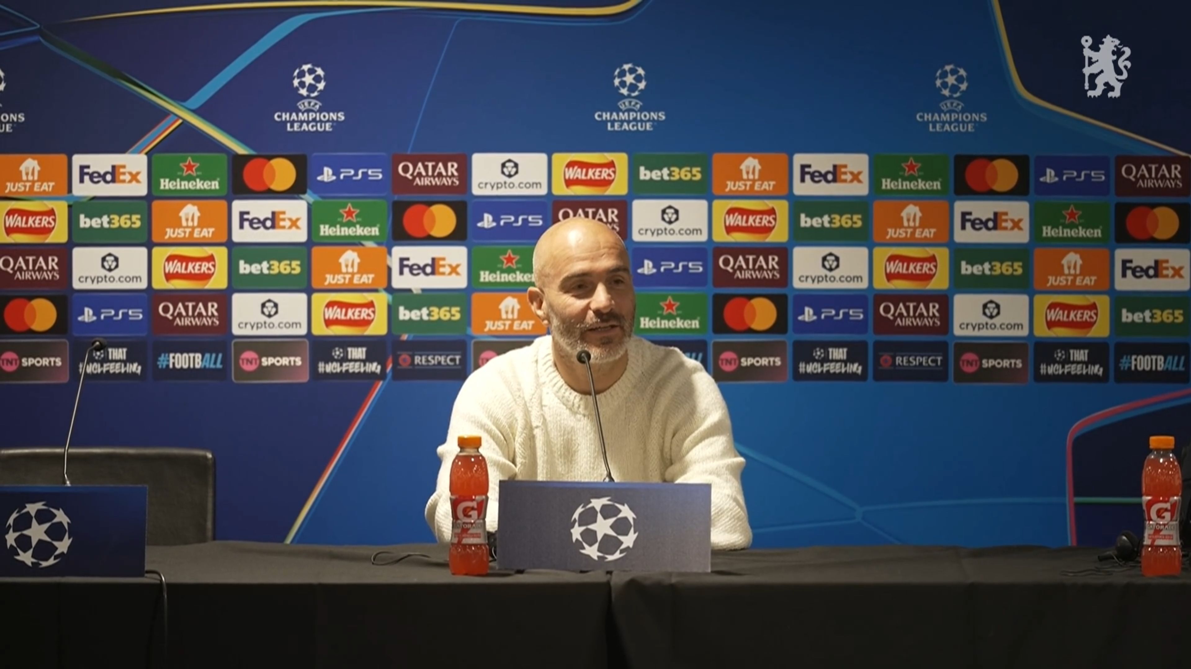 Enzo Maresca answers awkward questions about Jose Mourinho.