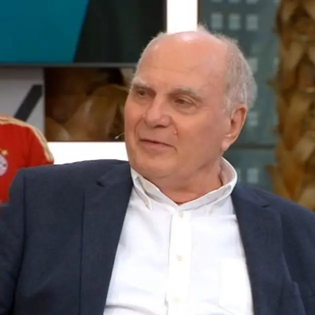 Uli Hoeness on German TV.