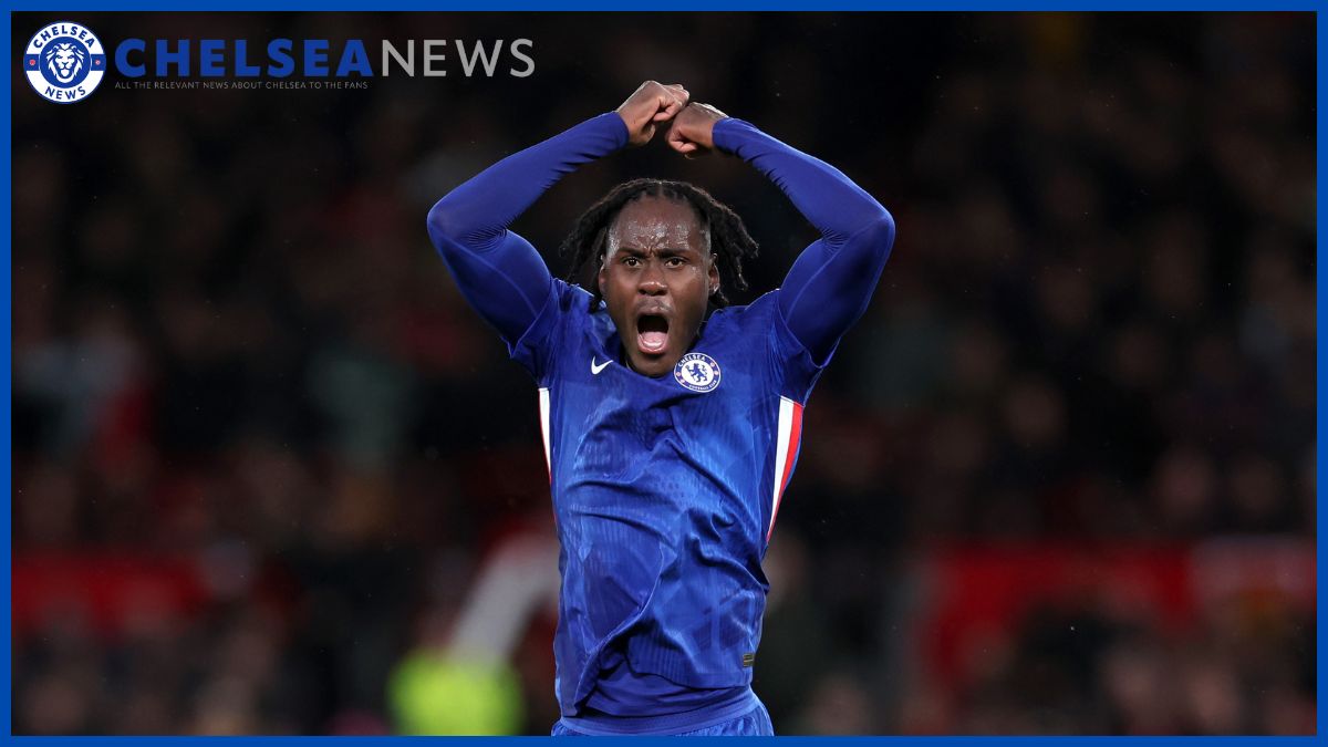 Trevoh Chalobah celebrates.