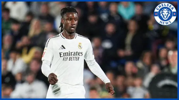 Eduardo Camavinga in midfield.