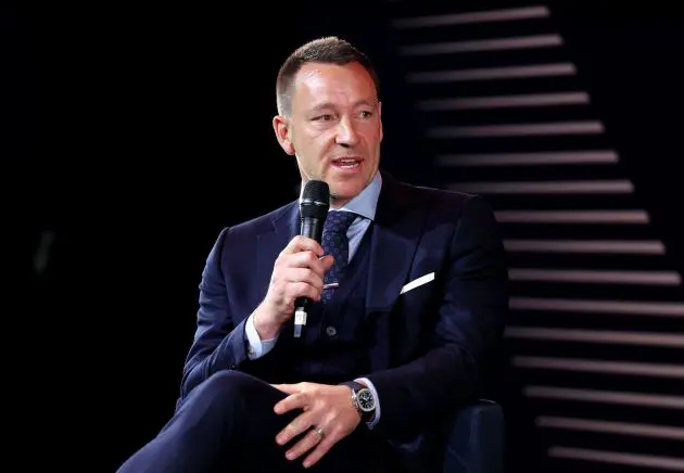 John Terry at an awards ceremony.
