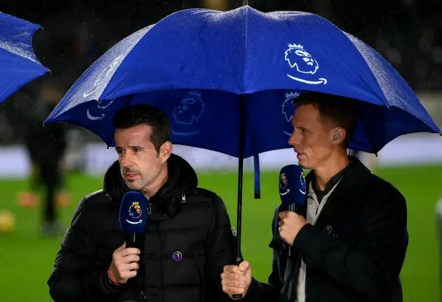 Steve Sidwell doing punditry.