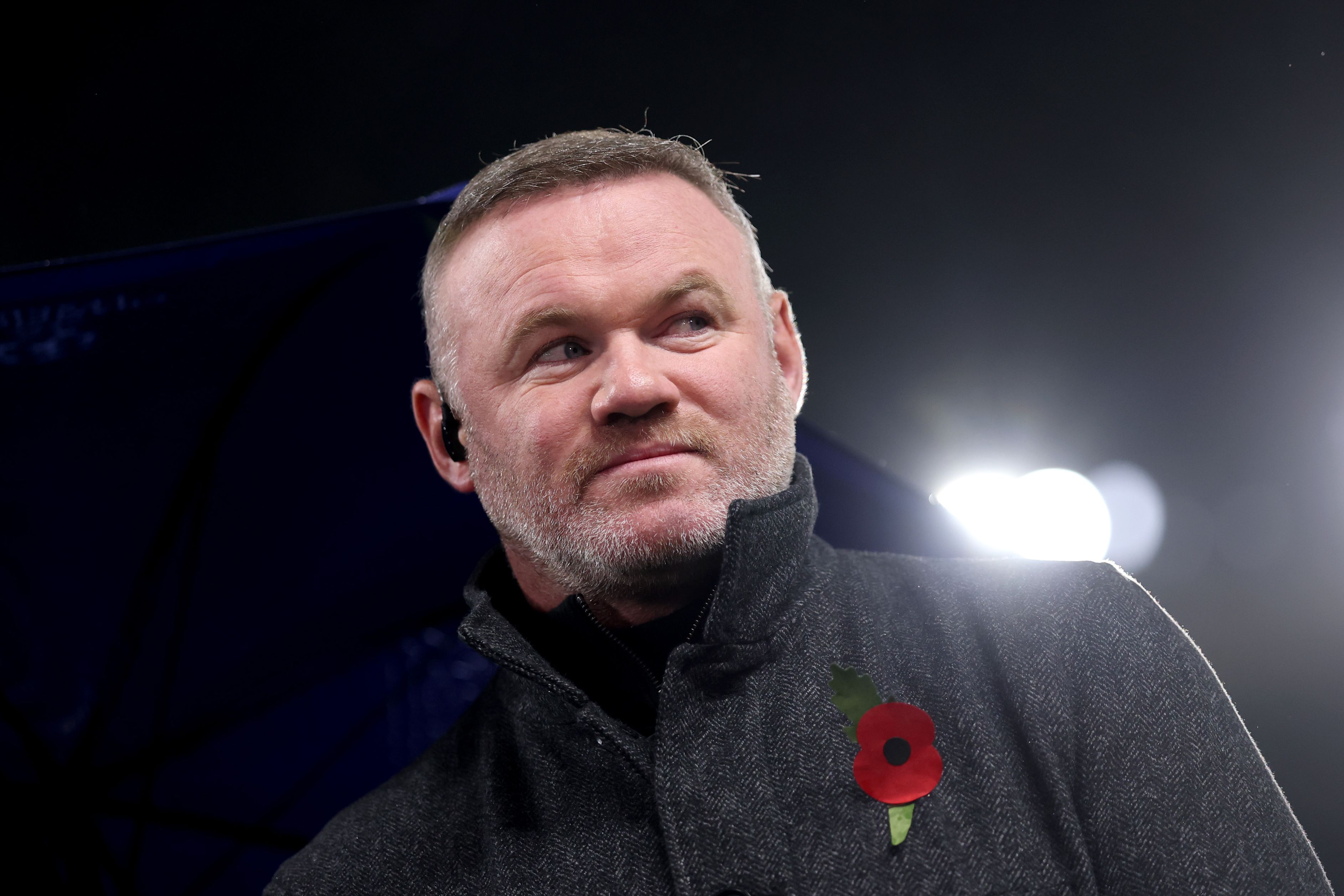 Wayne Rooney doing punditry.