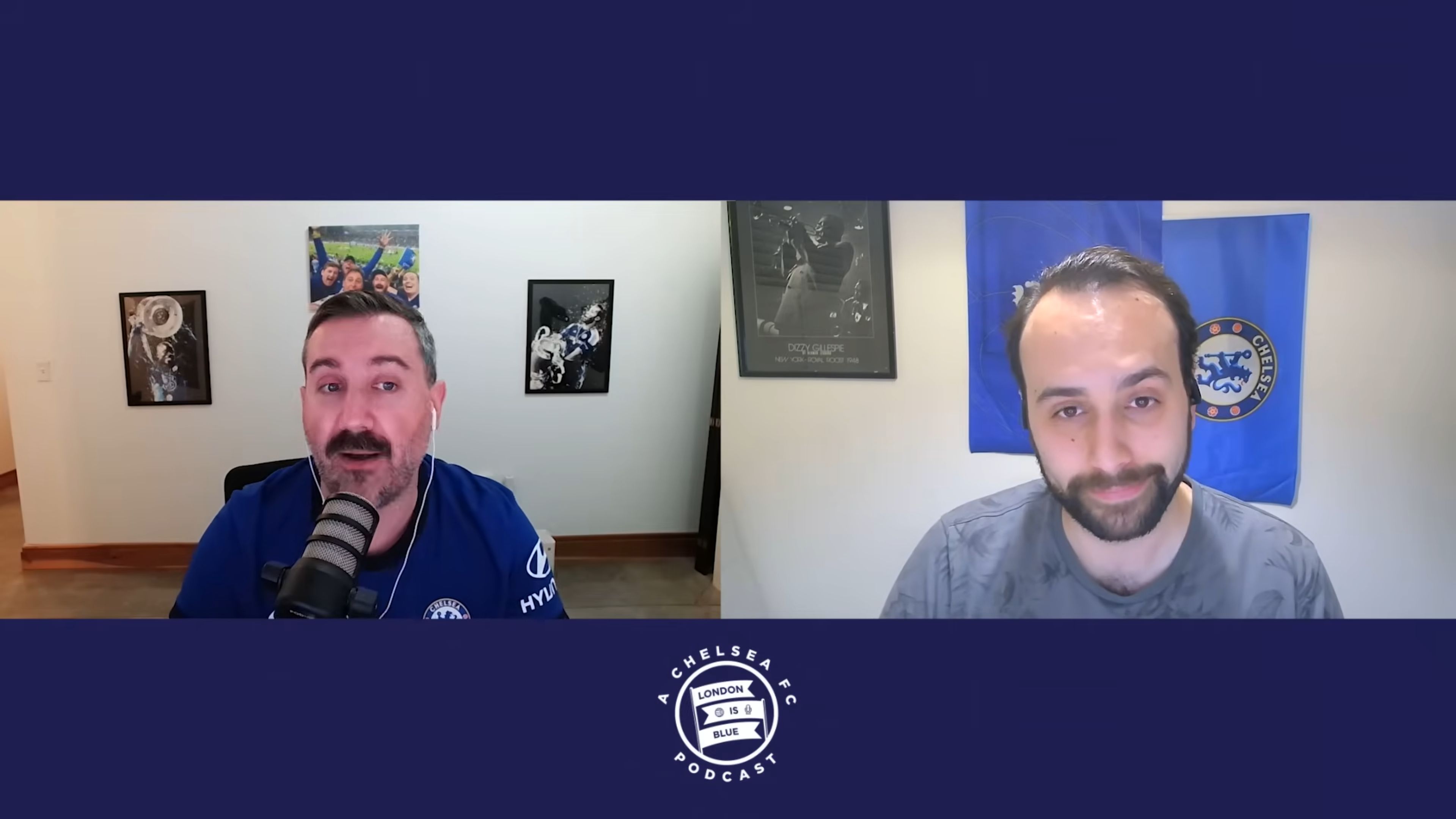 Ollie Glanville on the London is Blue podcast.