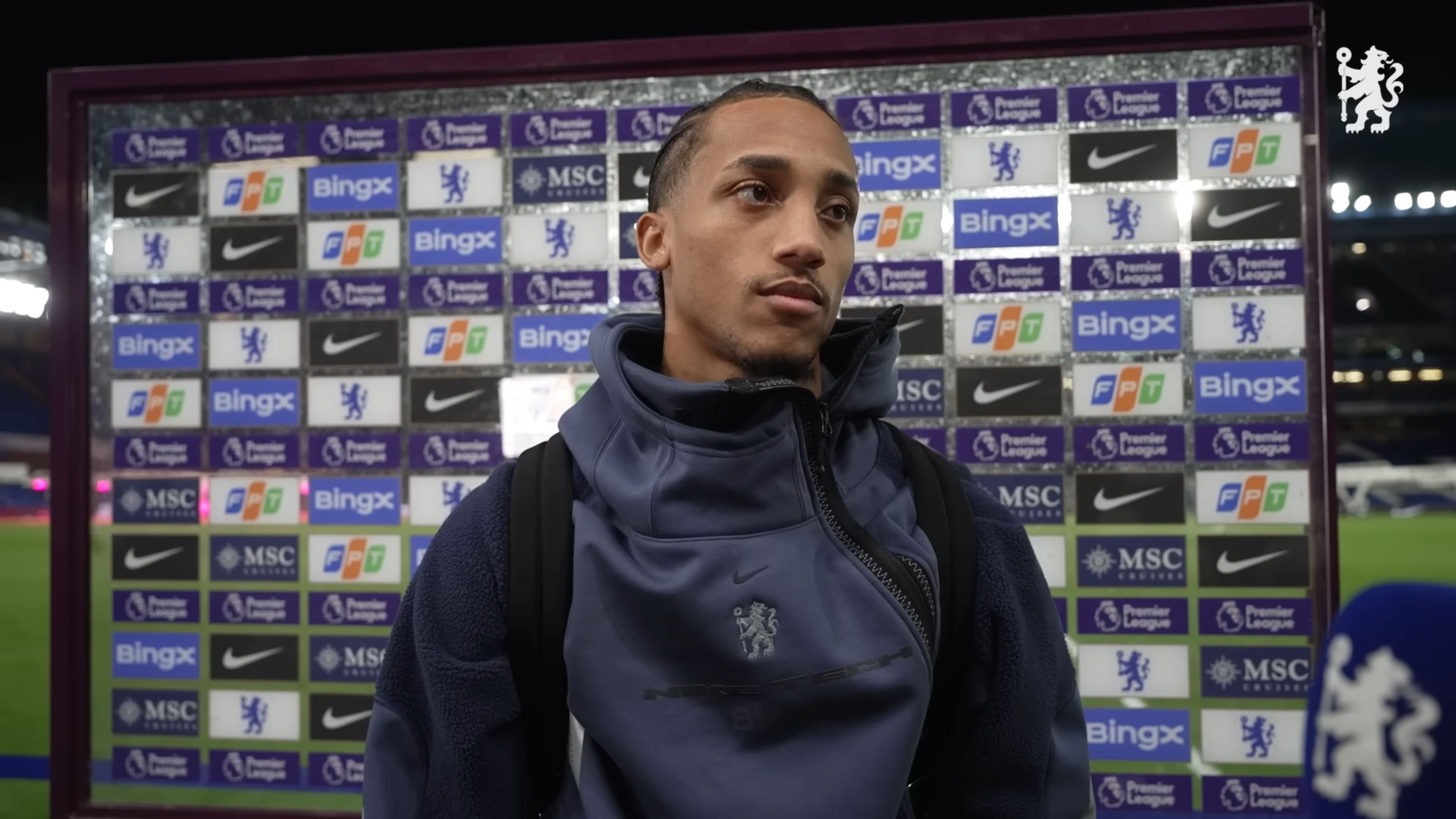 Joao Pedro speaks to Chelsea TV at full time.