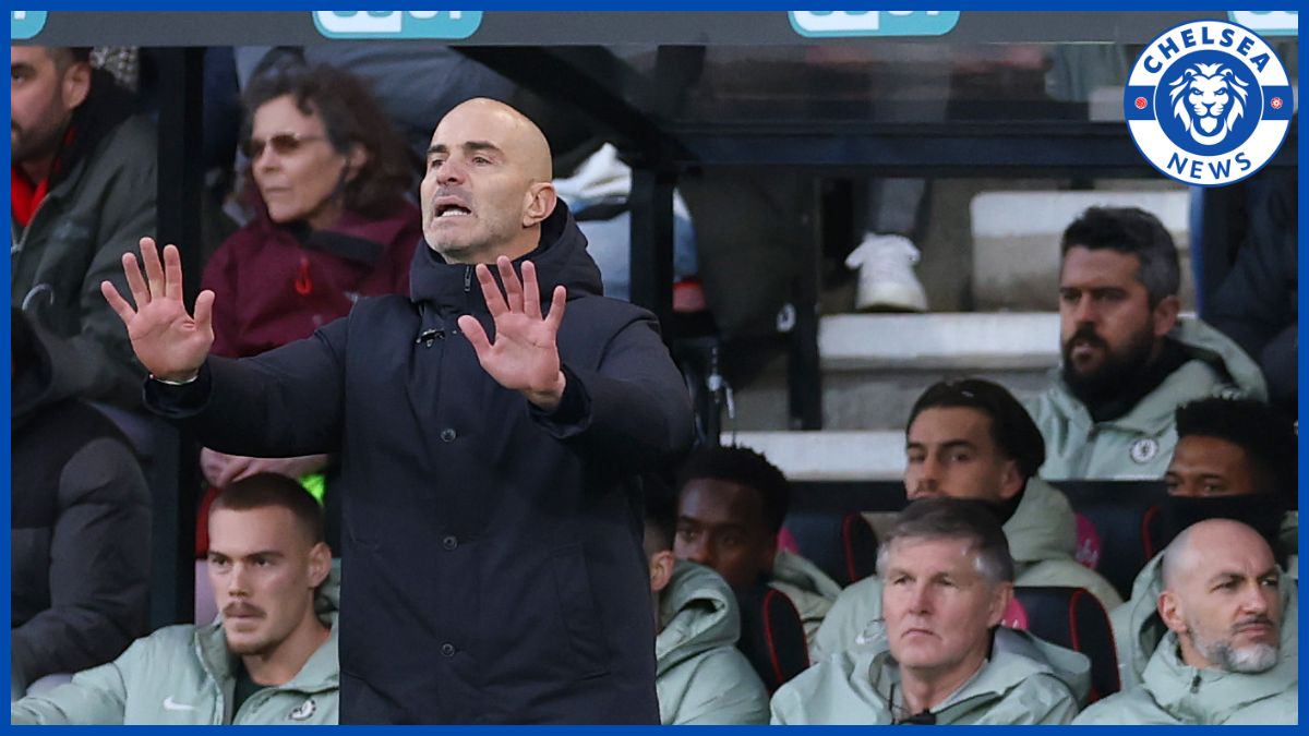 Enzo Maresca appeals on the touchline.