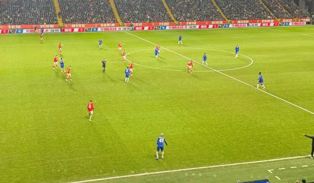 Chelsea's new formation with Liam Rosenior in charge.