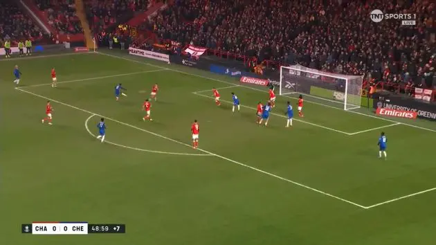 Jorrel Hato slams in a sweet volley.