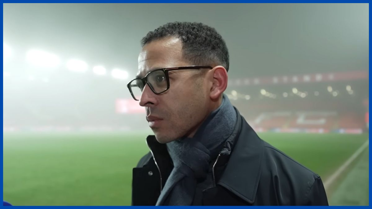 Liam Rosenior speaks to Chelsea TV.