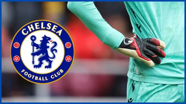 Chelsea goalkeeper Teddy Sharman-Lowe on loan.