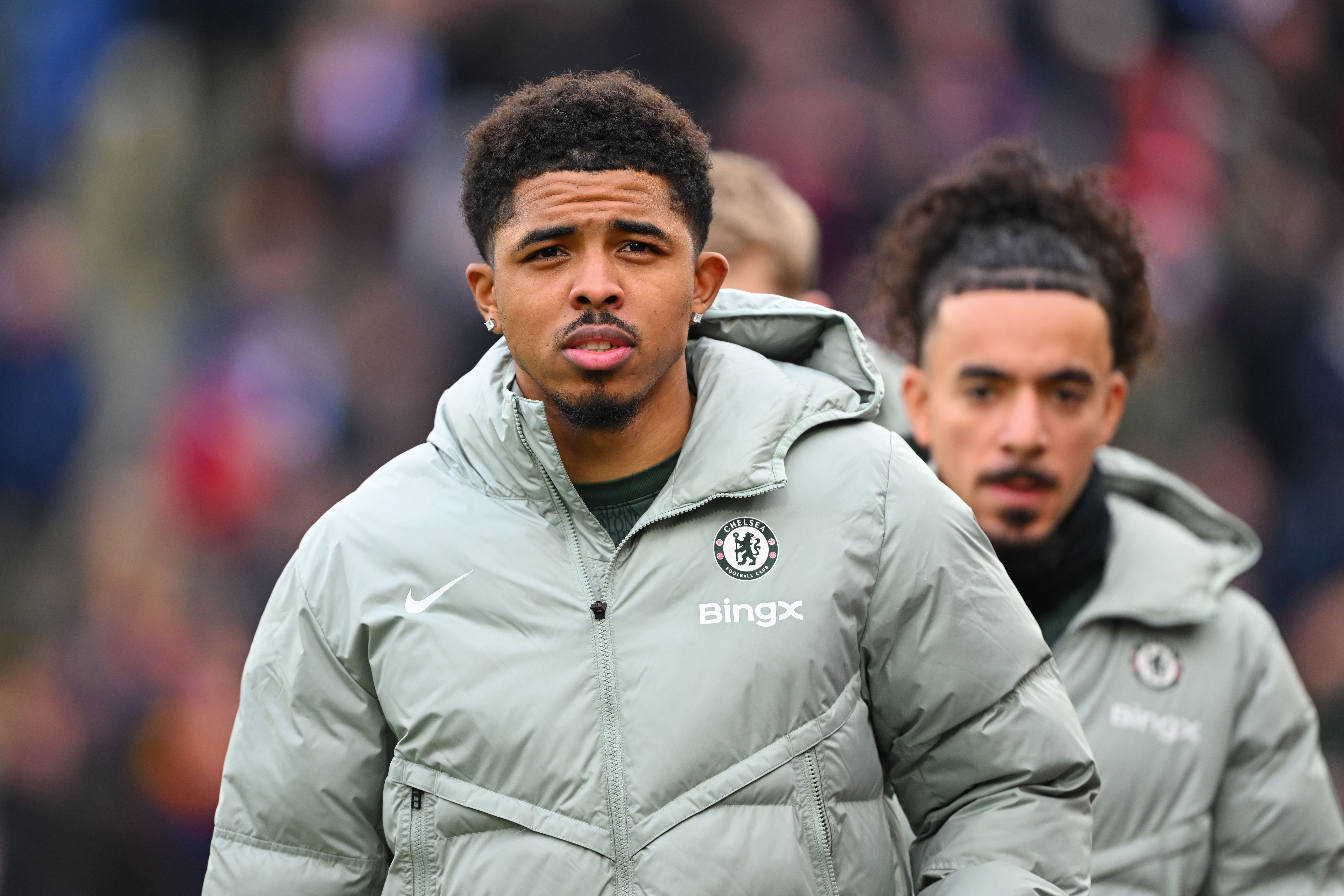 Wesley Fofana at a Chelsea match.
