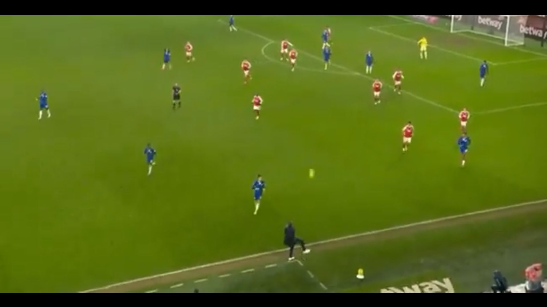 Liam Rosenior's bad first touch.