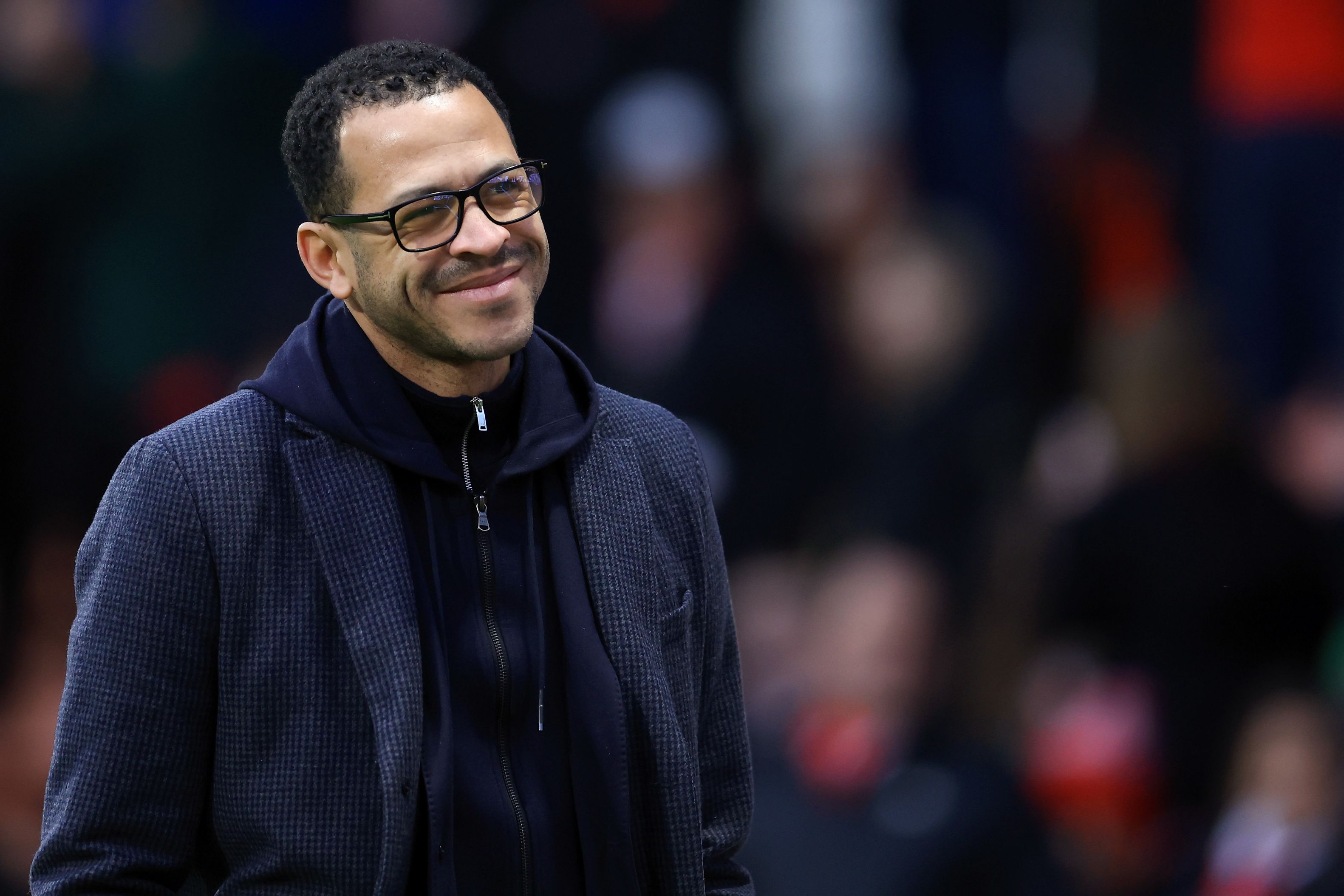 Liam Rosenior on the touchline against Wrexham.
