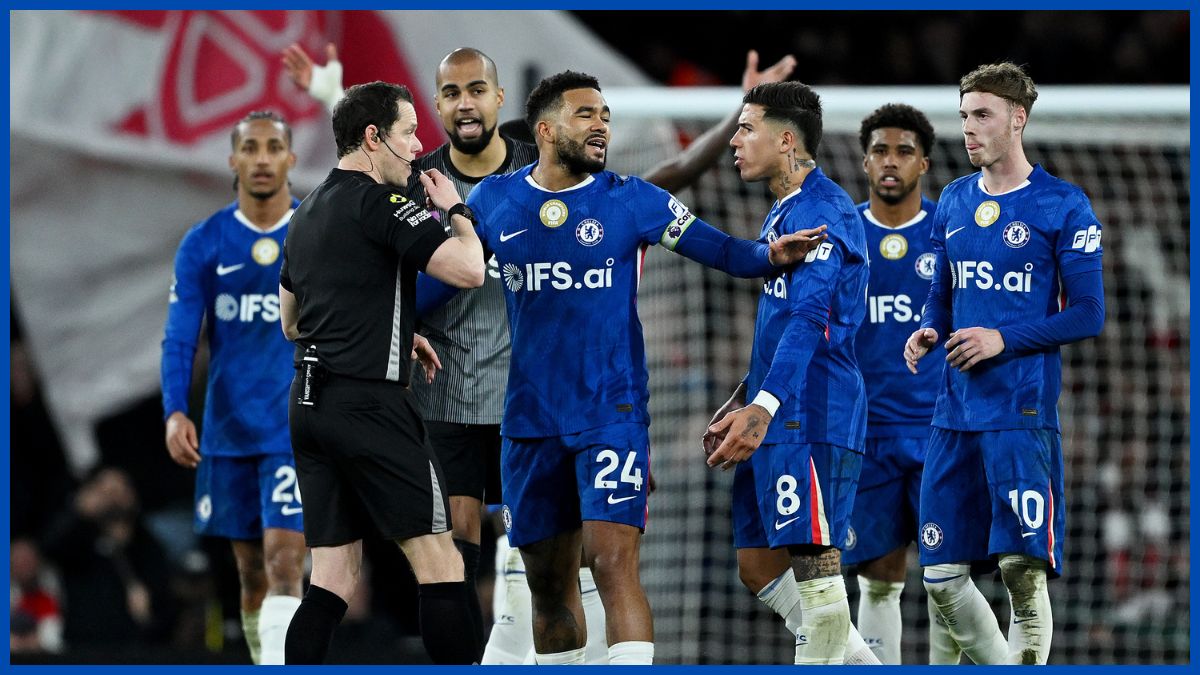 Chelsea generic group complain against Arsenal.