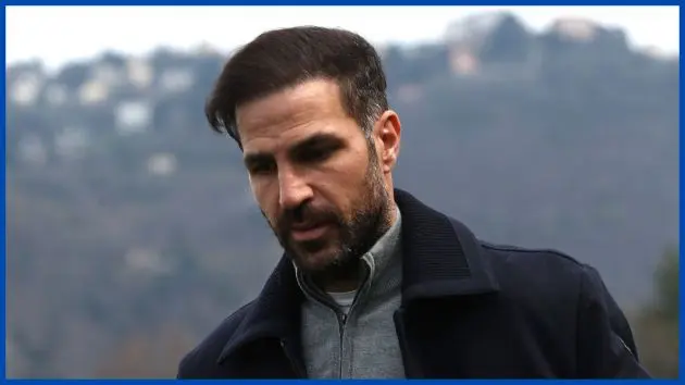 Cesc Fabregas at Como.