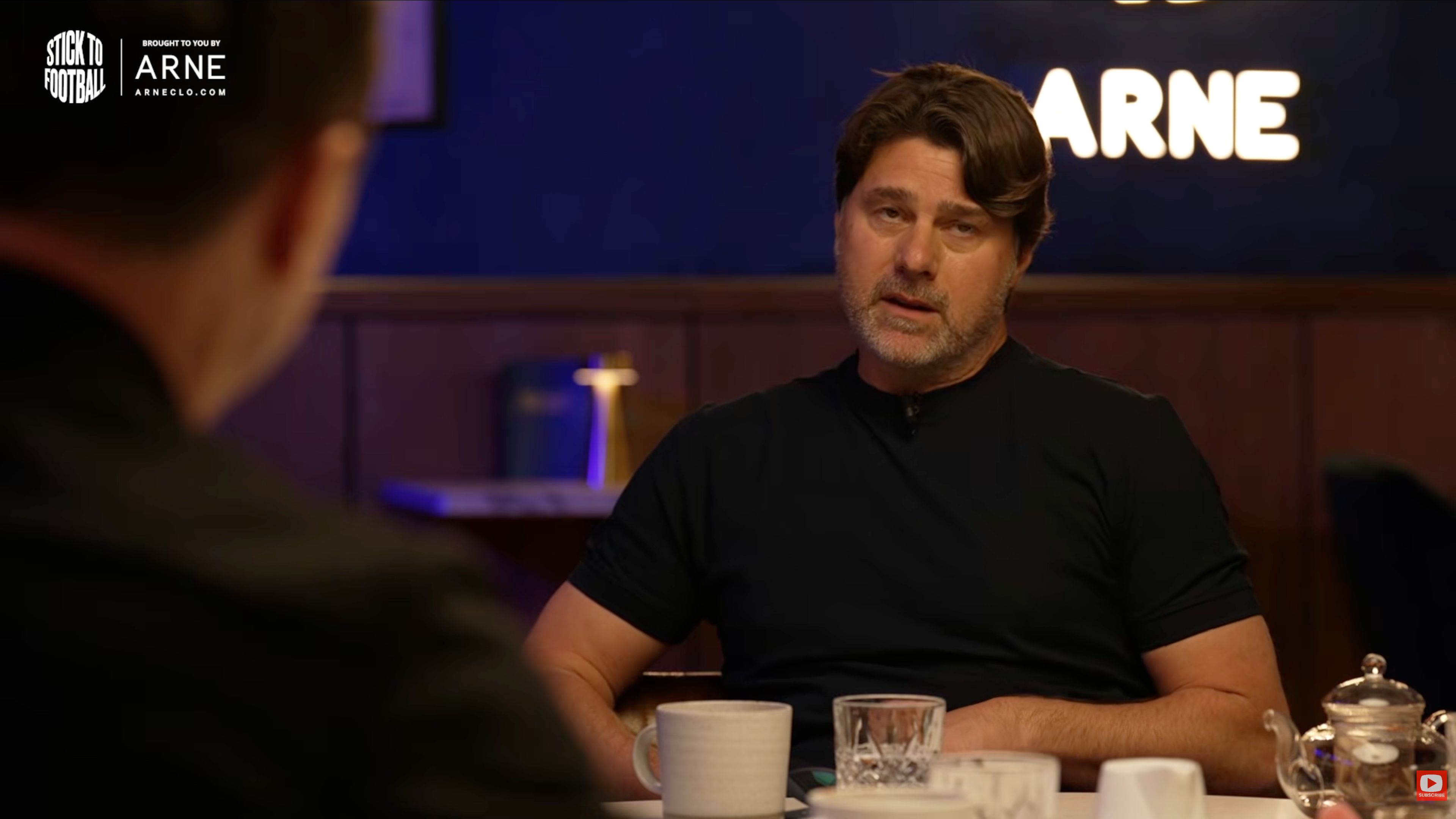 Mauricio Pochettino speaking on the Overlap.