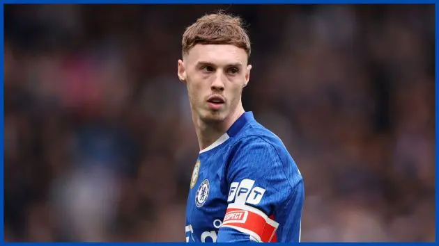 Cole Palmer as Chelsea captain against Port Vale.