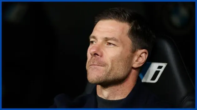 Xabi Alonso managing Real Madrid.