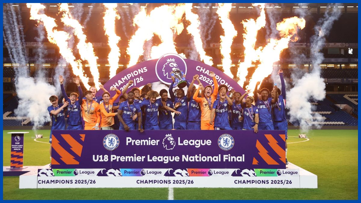 Chelsea's Under-18s win Premier League.